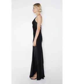 Bec & Bridge Ren Split Maxi Dress Black Size AU 8 for rent on The Volte - image 3
