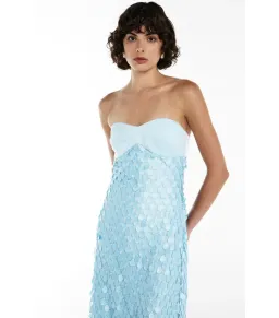 Manning Cartell Supreme Extreme Balconette Dress in Aqua Spritz Size AU 6 for rent on The Volte - image 2
