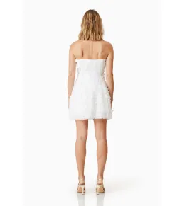 Elliatt Hailey Strapless Mini Party Dress in White Size AU 8 for rent on The Volte - image 6