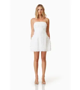 Elliatt Hailey Strapless Mini Party Dress in White Size AU 8 for rent on The Volte - image 1