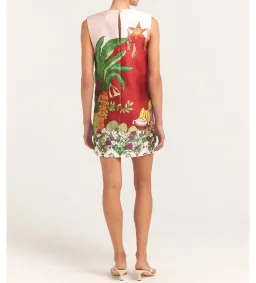 Alemais Tiger Mini Dress Multi Size AU 10 for rent on The Volte - image 2