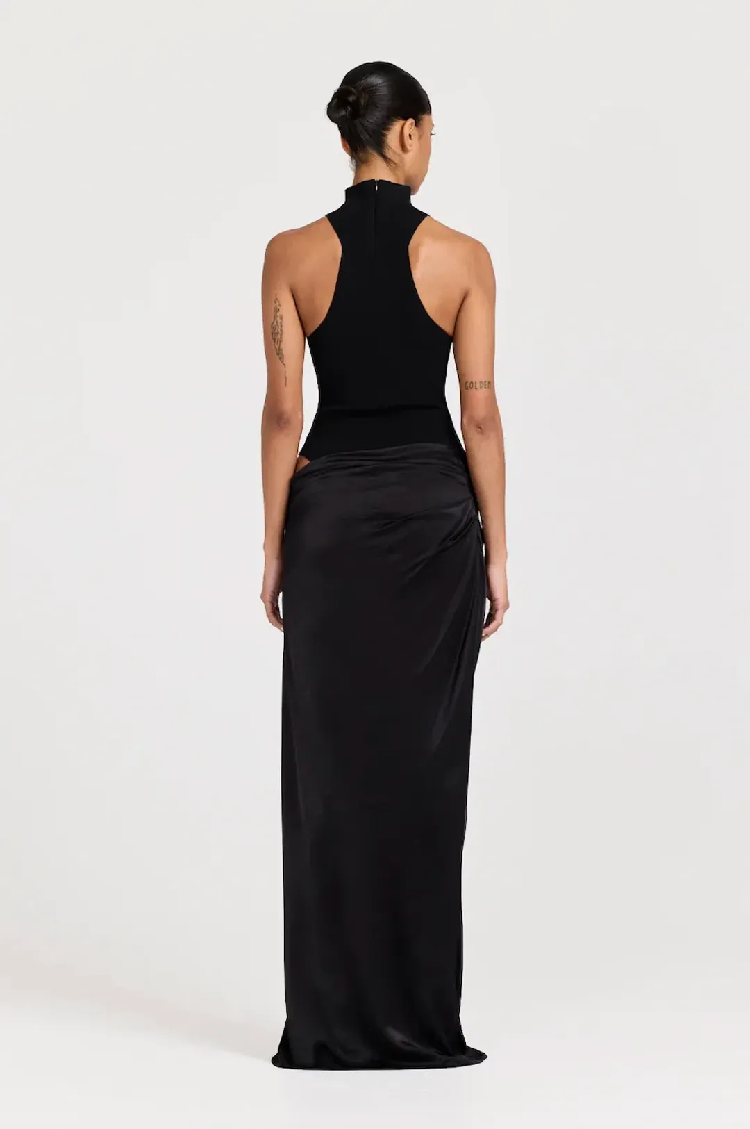 Henne Soraia Maxi Dress Black Size S / AU 8 for rent on The Volte - main image