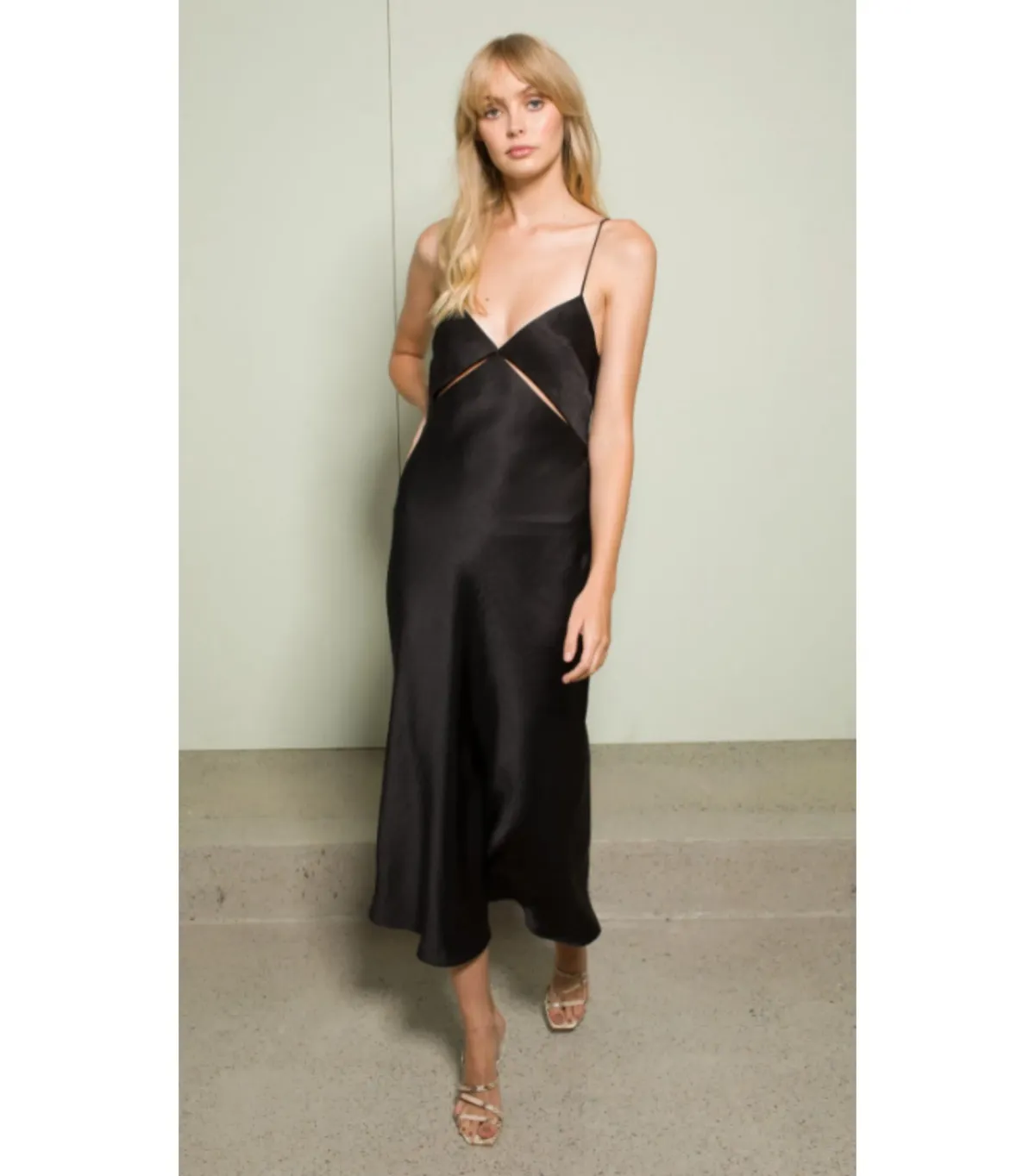 Bec & Bridge Mila Midi Dress in Black Size AU 10 - Image 1