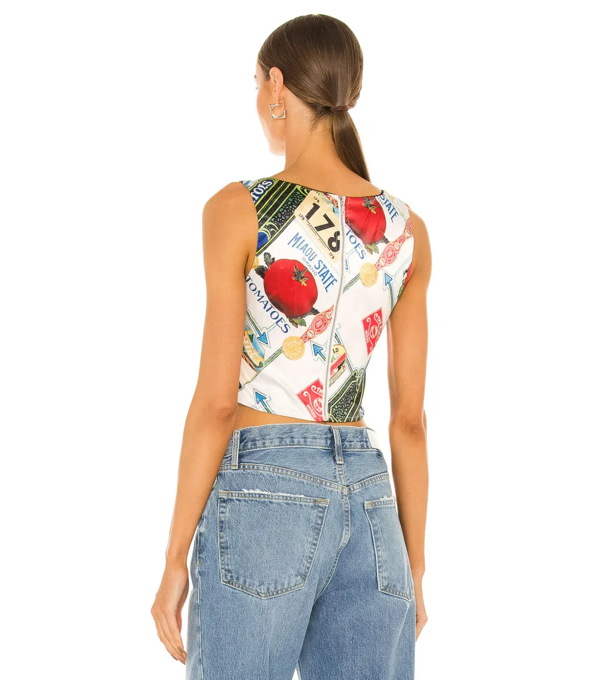 Miaou Campbell Corset in Figaro Size S / AU 8 - Image 3