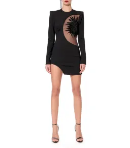 Aggi Rebel My Soul Mini Dress Black Size AU 8 for rent on The Volte - image 1