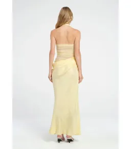 Benni Gina Maxi Dress Butter Yellow Size AU 10 for rent on The Volte - image 5