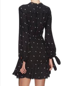 Lover the Label Foulard Mini Dress Black Size 12 for rent on The Volte - image 4