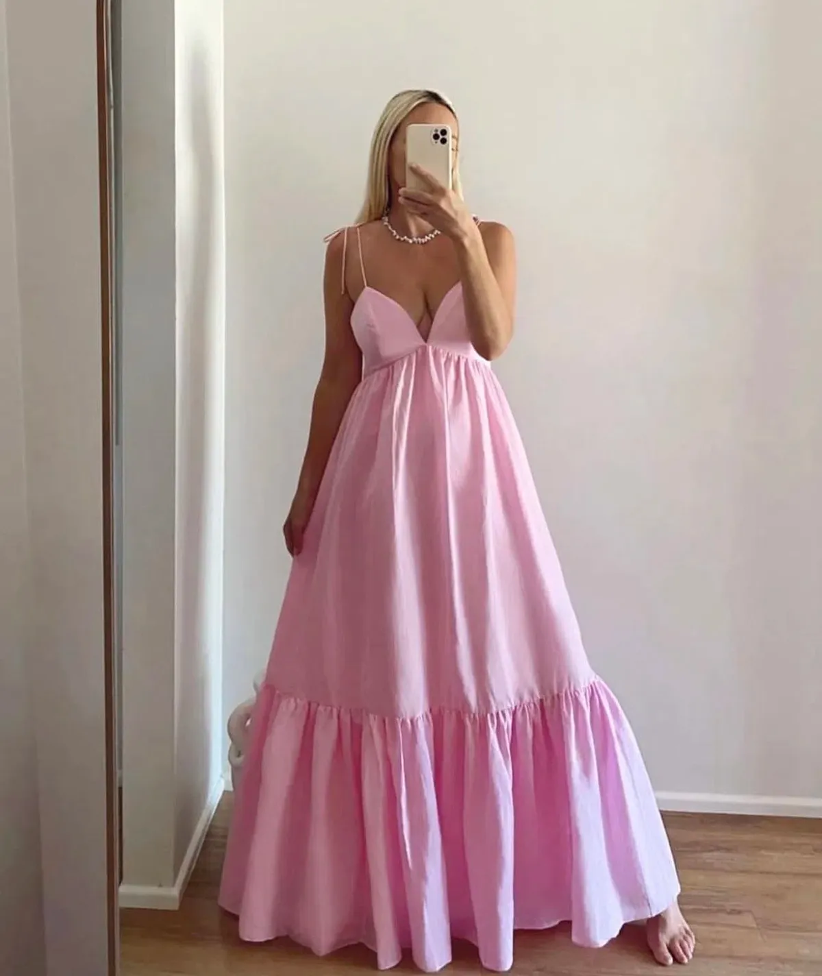 Steele Leonora Maxi Dress Pink Size M / Au 10 - Image 4