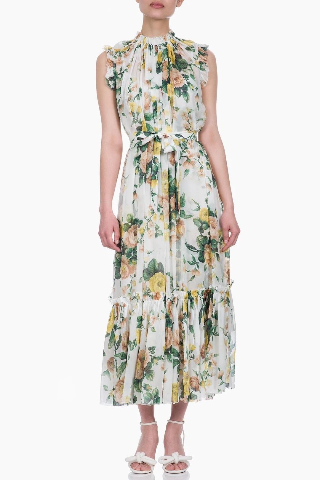 Zimmermann Zippy Frill Dress Size 8 for rent on The Volte - main image