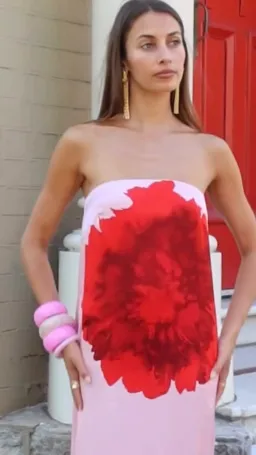 Suboo Emilia Bustier Maxi Dress Floral Size 10 for rent on The Volte - image 5