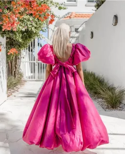 Aje Manifestation Gown Fuchsia Size 14 for rent on The Volte - image 7