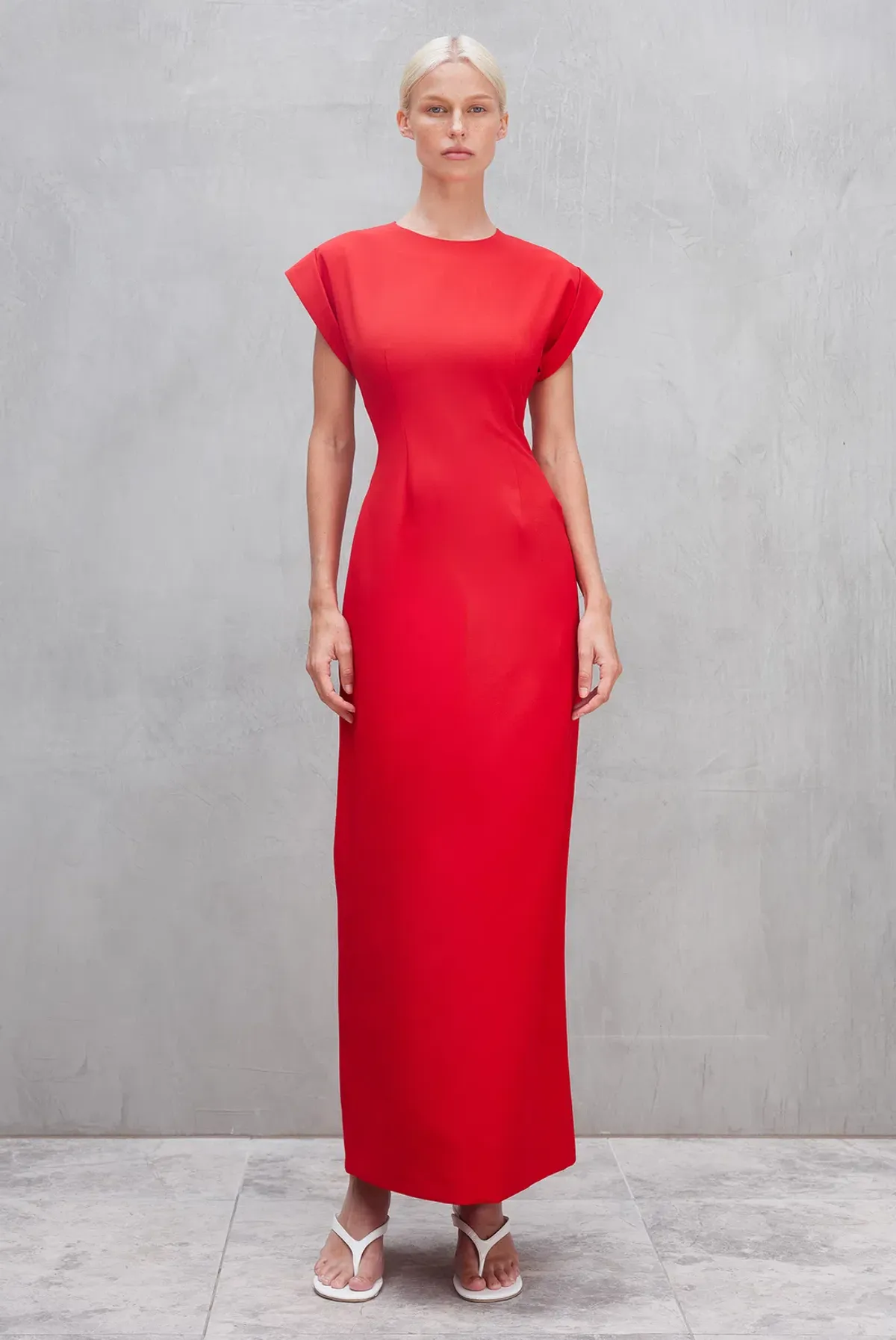 Sofia Irina Renee Maxi Dress Red Size 8 for rent on The Volte - main image