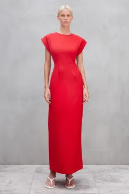 Sofia Irina Renee Maxi Dress Red Size 8 for rent on The Volte - image 1