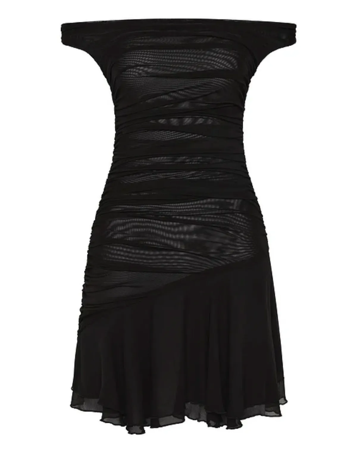Isabelle Quinn Meghan Mini Dress Black Size 8 - Image 3