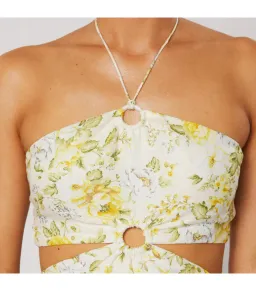 Winona Limette Maxi Dress Floral Size S / AU 8 for rent on The Volte - image 2