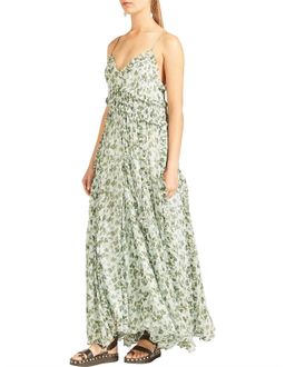 Lee Mathews Nina Silk Crinkle Cami Dress Floral Size 10 for rent on The Volte - image 6