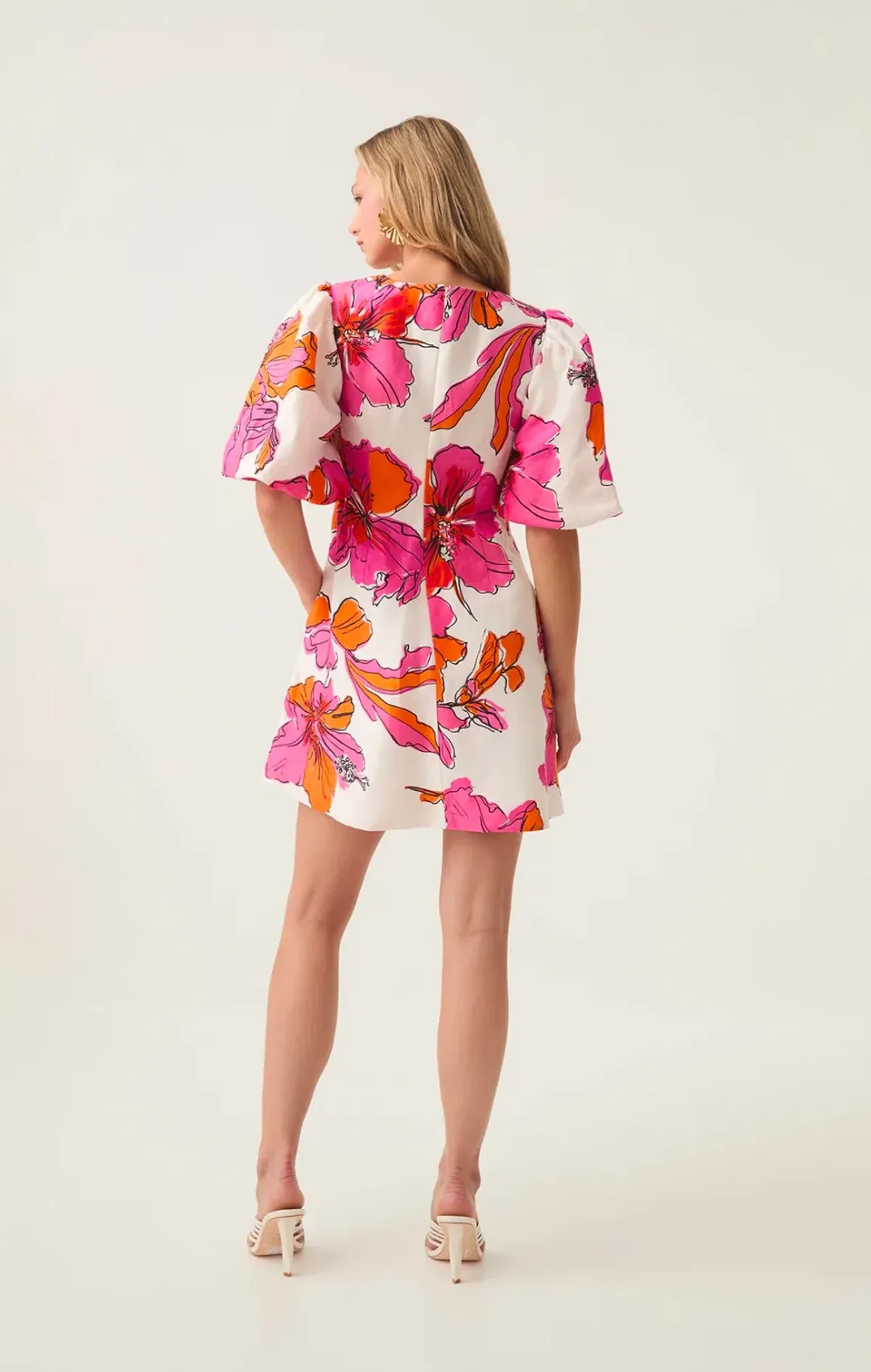 Aje overflow knotted mini dress size 12 - Image 3