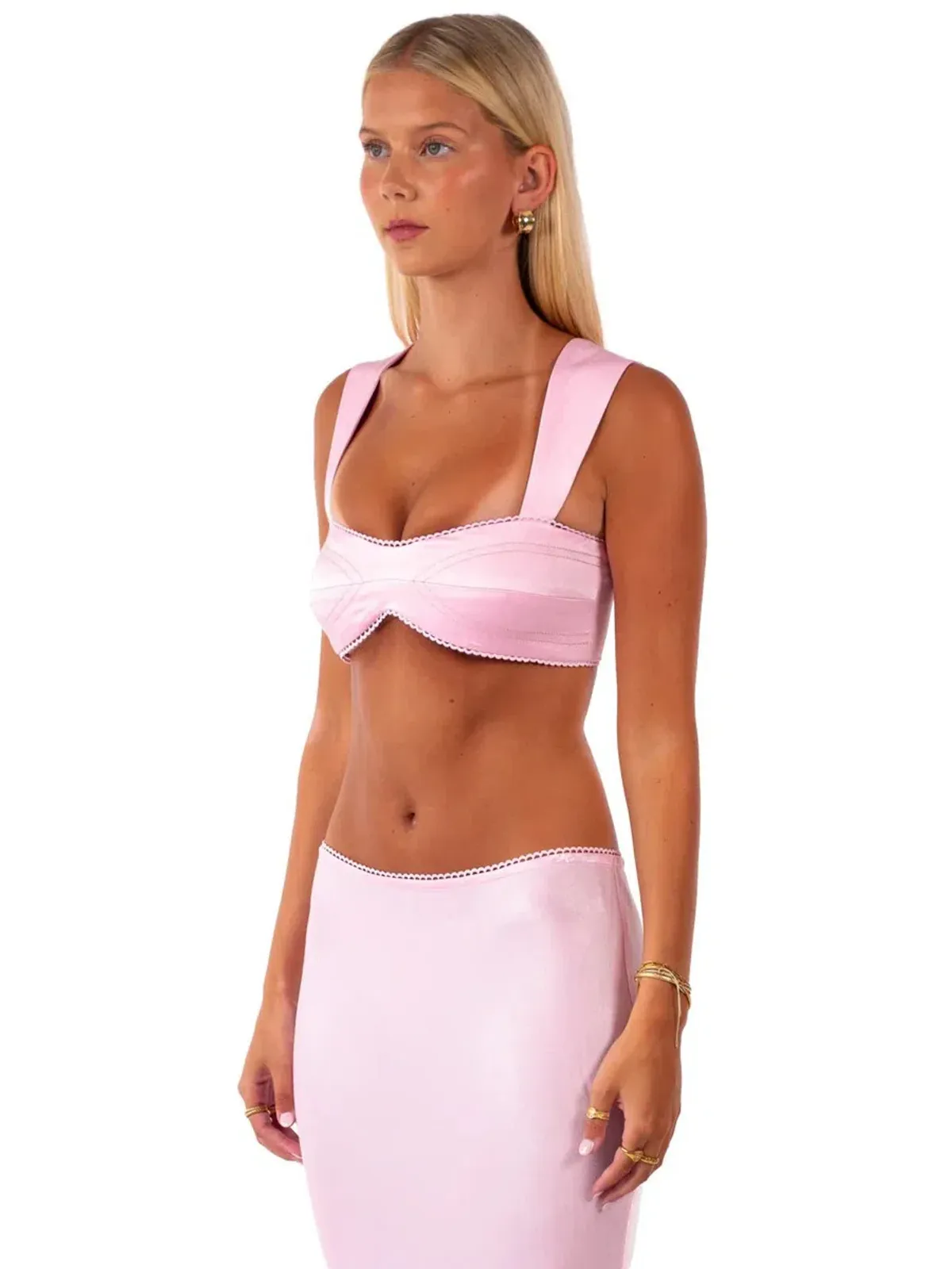 I Am Delilah Penelope Bralette and Maxi Skirt Set Quartz Size S / AU 8 - Image 2