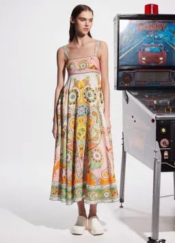 Alemais Pinball Sundress Multi Size 6 for rent on The Volte - image 2