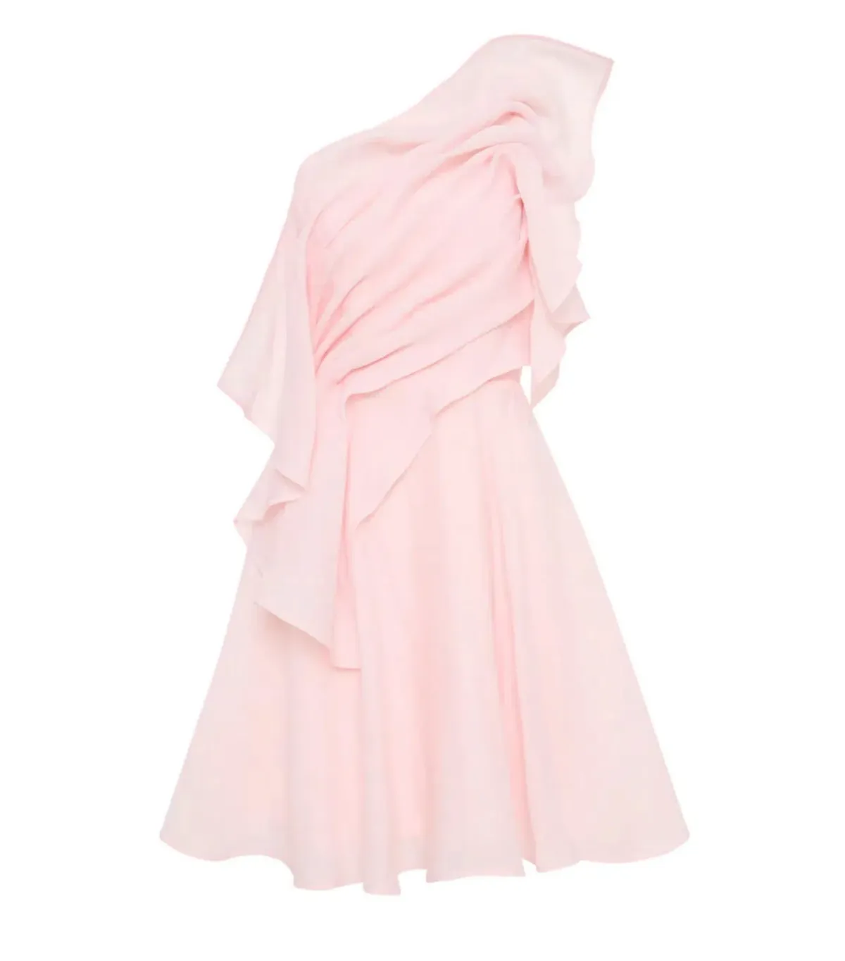 Aje Genesis Mini Dress Soft Pink Size AU 8 - Image 5
