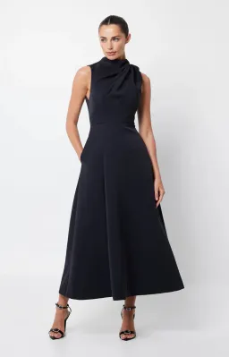 Mossman Cosmic Maxi Dress Navy Size 10 for rent on The Volte - image 1