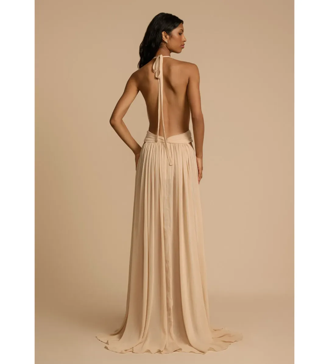 Arcina Ori Florence Dress Vintage Stone Size 6 for rent on The Volte - main image