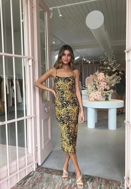 Bec & Bridge Turtle Rock Midi Dress Size 8 for rent on The Volte - image 2