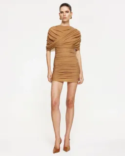 Effie Kats Phoneix Mini Dress Dark Skin Size XS / AU 6 for rent on The Volte - image 1