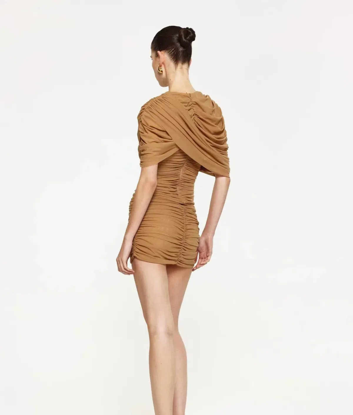 Effie Kats Phoneix Mini Dress Dark Skin Size XS / AU 6 - Image 2