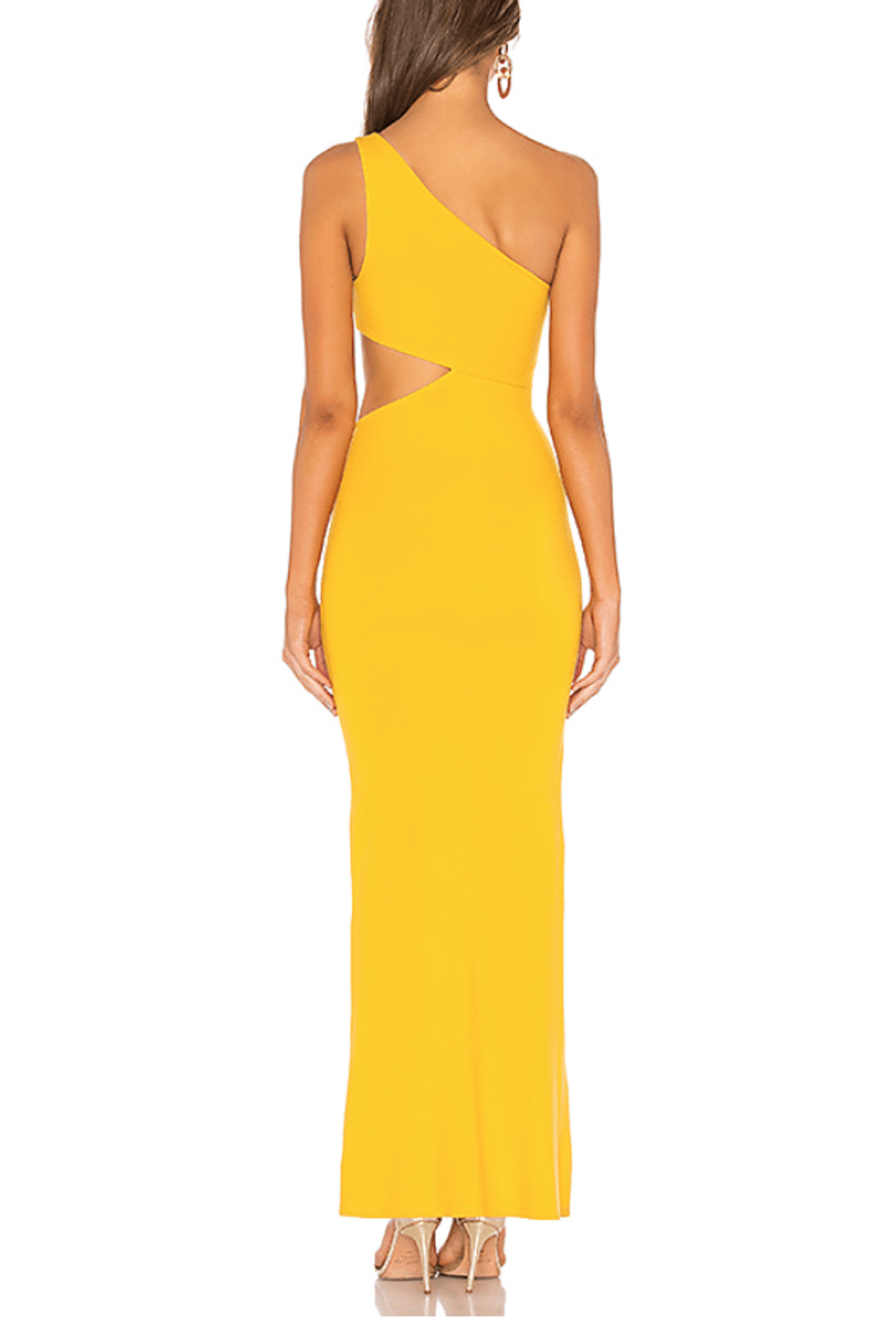 Revolve NBD X Naven Marissa Dress Yellow 6 - Image 3