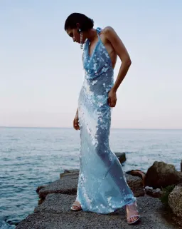 Rat & Boa Anais Dress Cornflower Blue Size XS / AU 6 for rent on The Volte - image 2