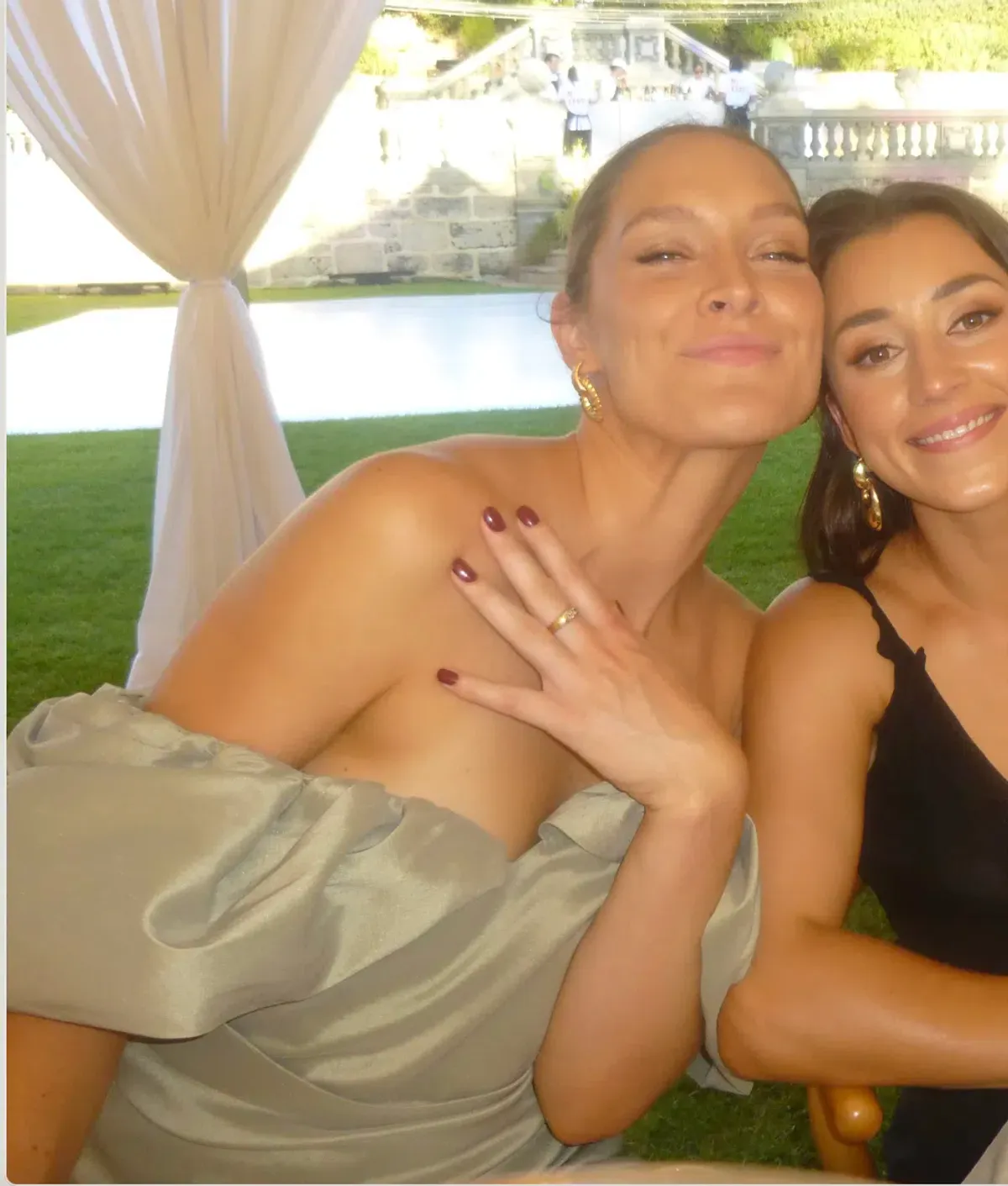 Rachel Gilbert Frey Gown Sage Size 3 / AU 12 - Image 6