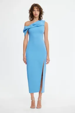 Acler Ashford Maxi Dress in Capri Blue Size 12 for rent on The Volte - image 1