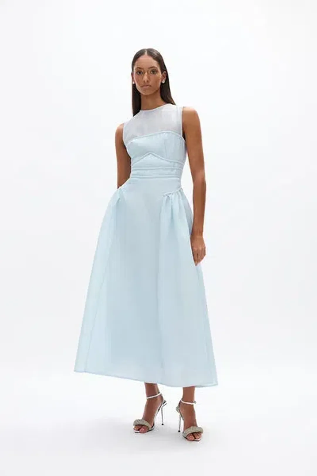 Rachel Gilbert Sophia Dress Sky Blue Size 0 / AU 6 for rent on The Volte - main image
