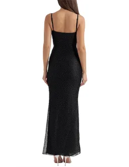 House of CB Calla Embellished Maxi Dress Black Size for rent on The Volte - image 3