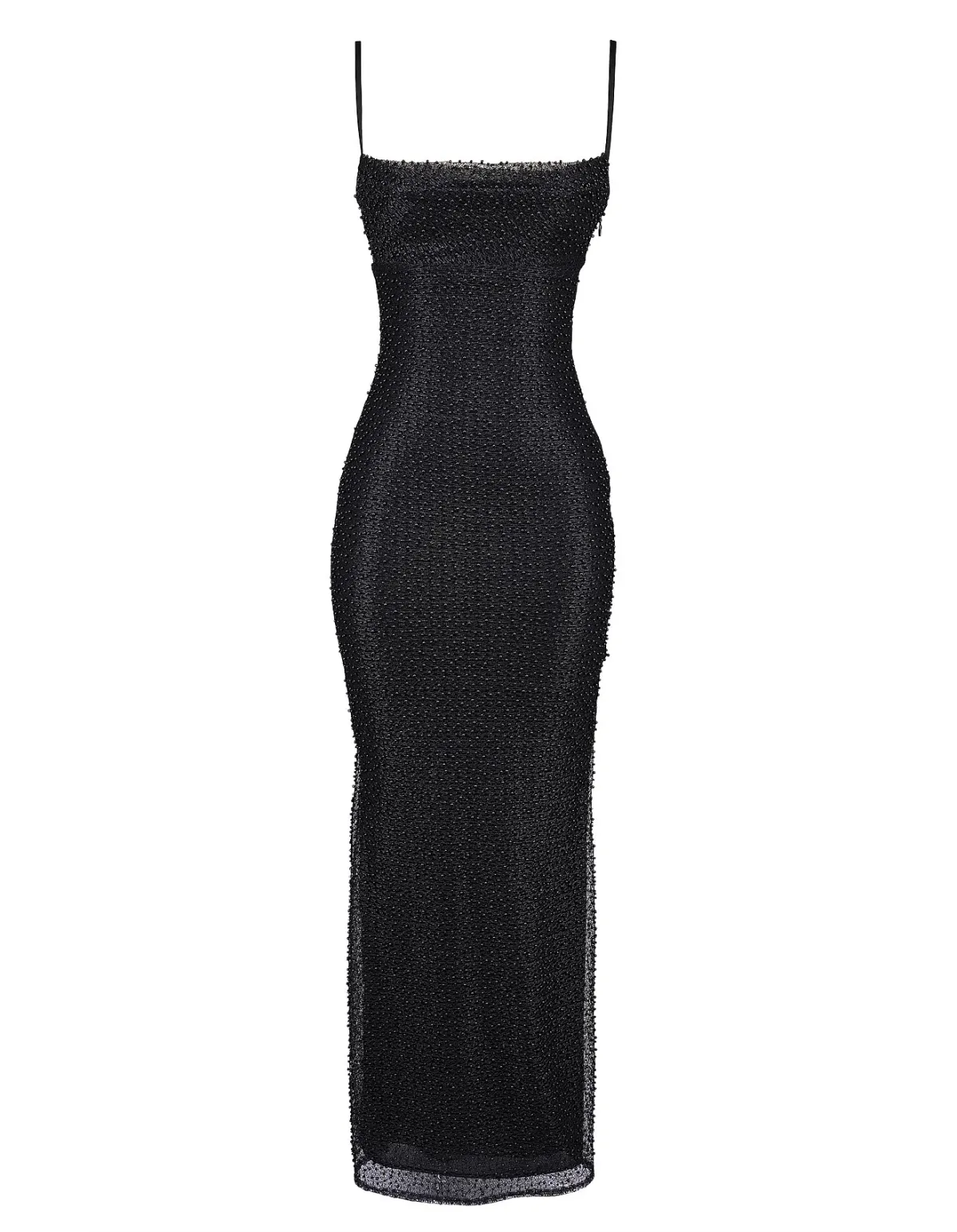 House of CB Calla Embellished Maxi Dress Black Size - Image 4
