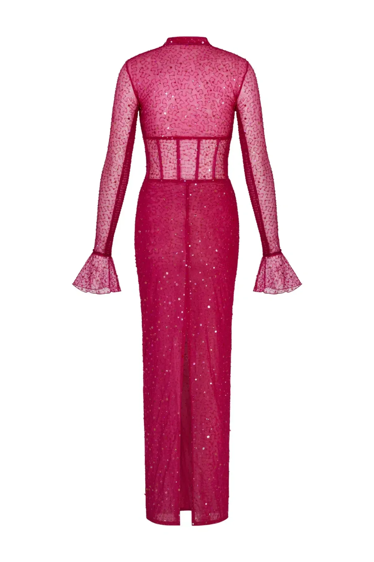 Dyspnea Vampress Midi Dress Pink Size 10 - Image 3