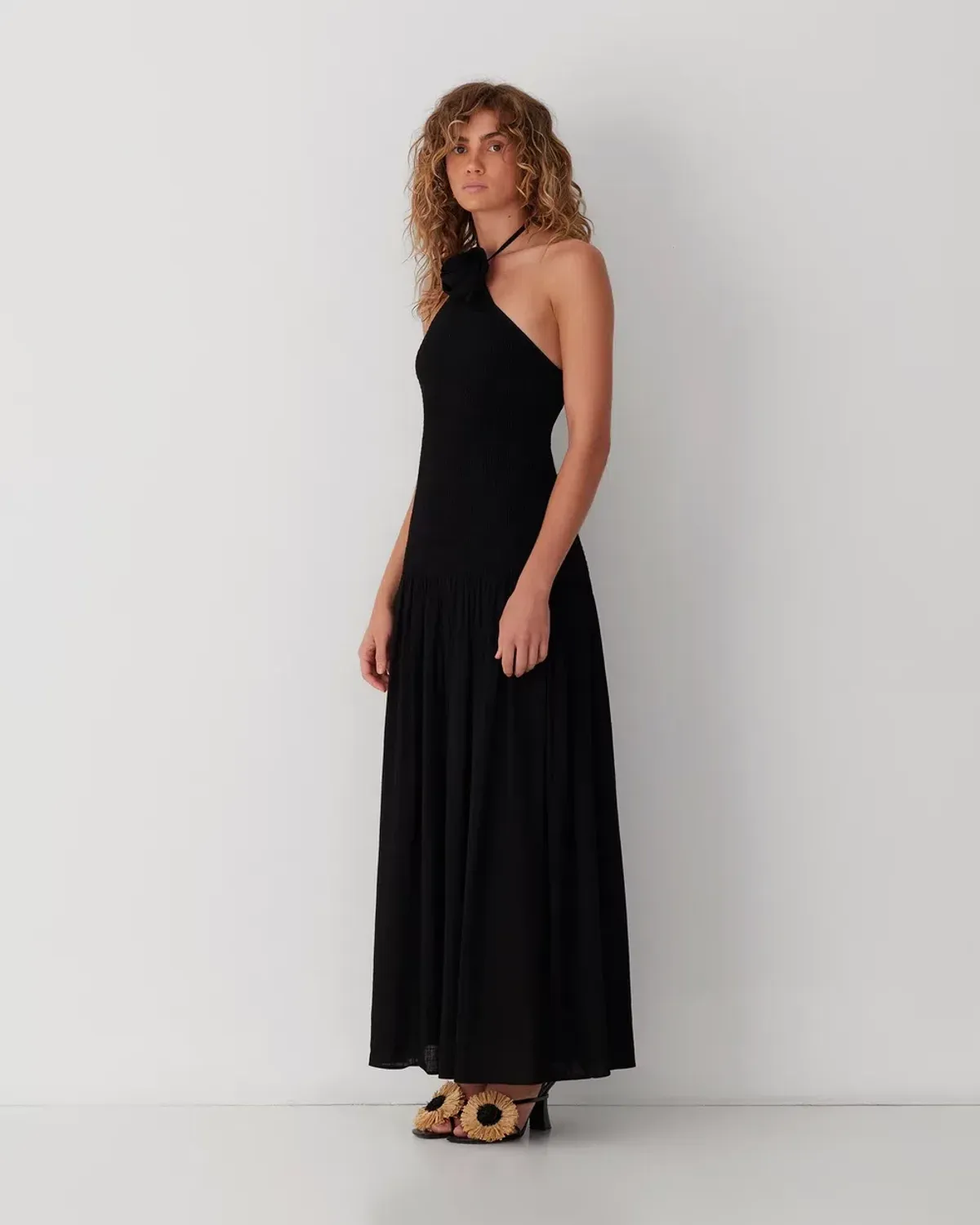 The Wolf Gang Siesta Maxi Dress Black Size XS / AU 6 - Image 2