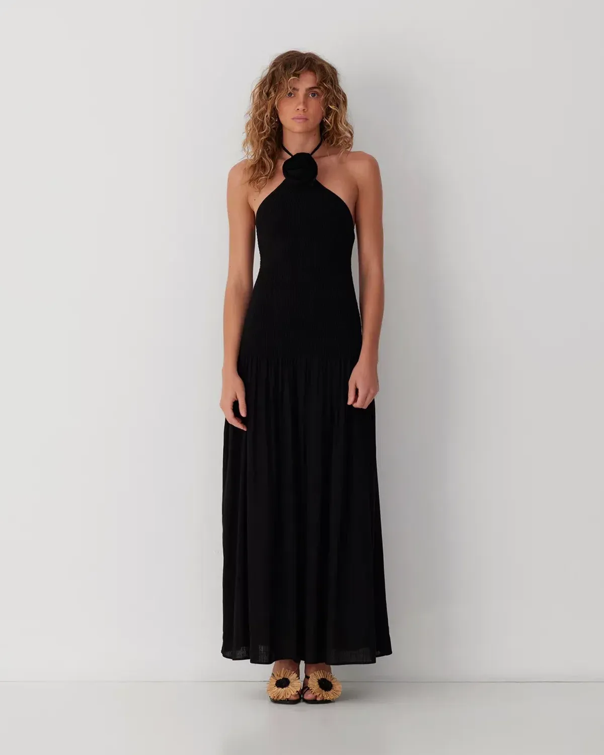 The Wolf Gang Siesta Maxi Dress Black Size XS / AU 6 - Image 9