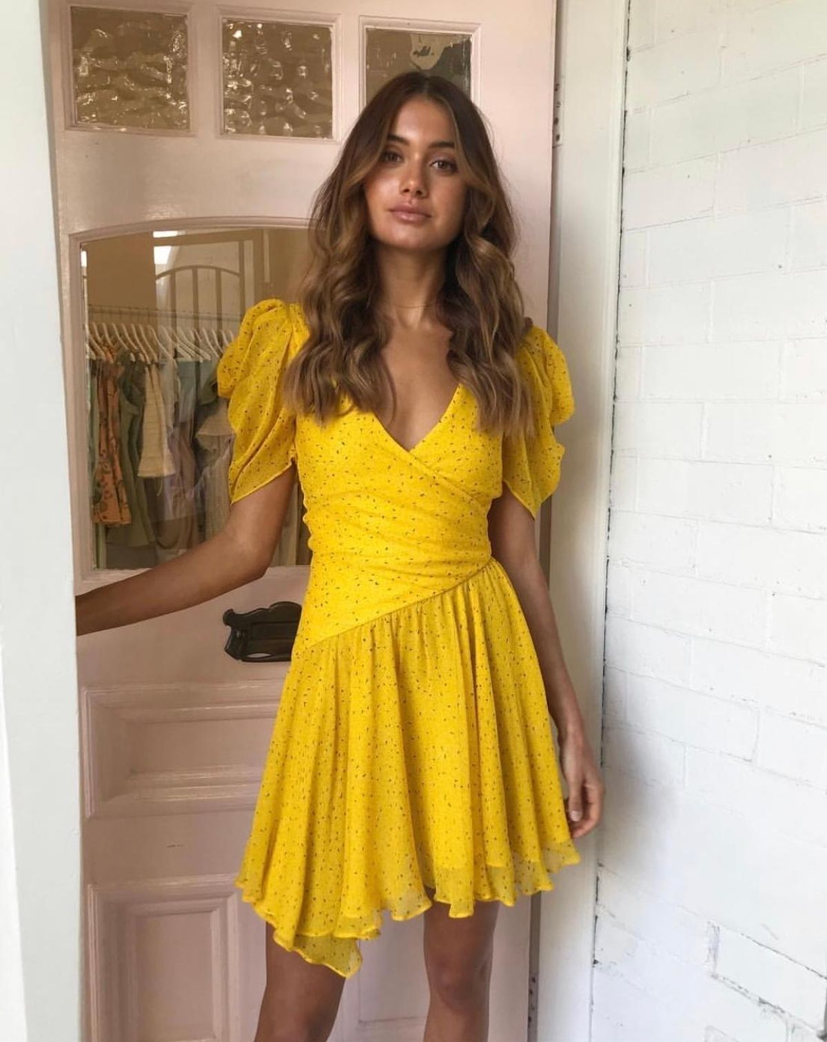 Bec & Bridge Yellow dress size 6 - Image 1