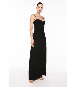 Manning Cartell Double Time Pleat Dress in Black Size AU 6 for rent on The Volte - image 2