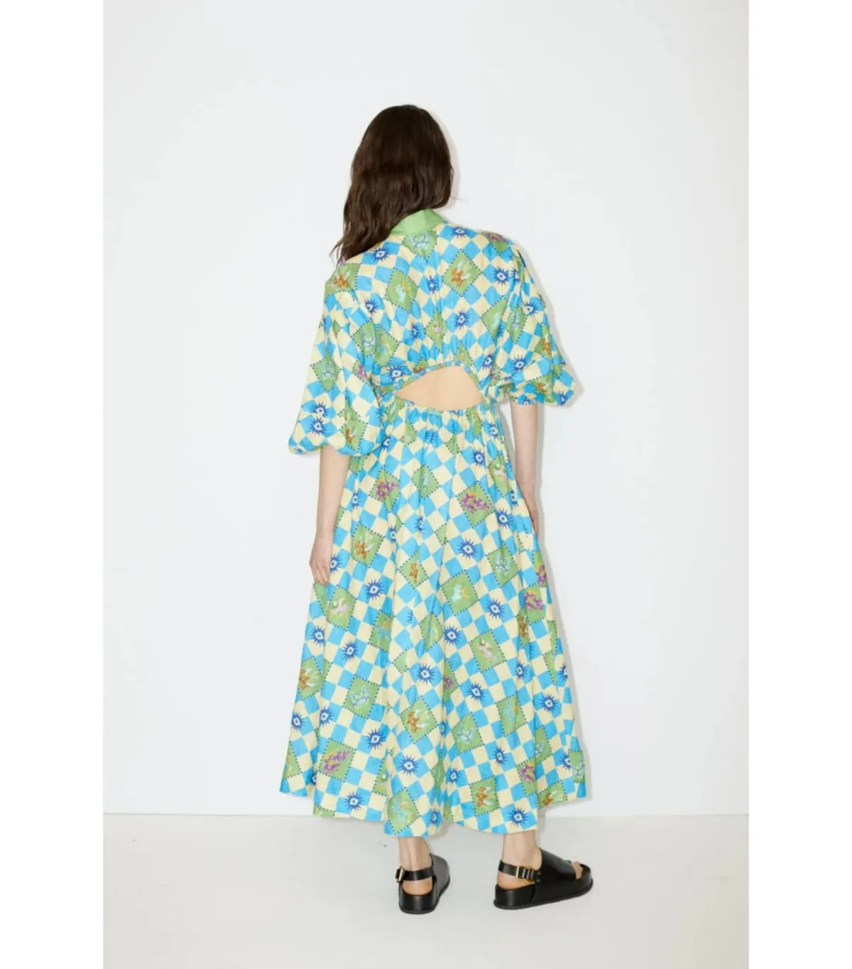 Alemais Lou Twist Front Shirt Dress Multi Size M / AU 10 - Image 4