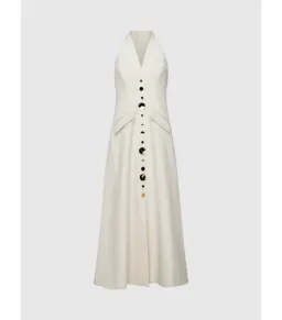 Sheike Shai Maxi Dress Cream Size AU 8 for rent on The Volte - image 4
