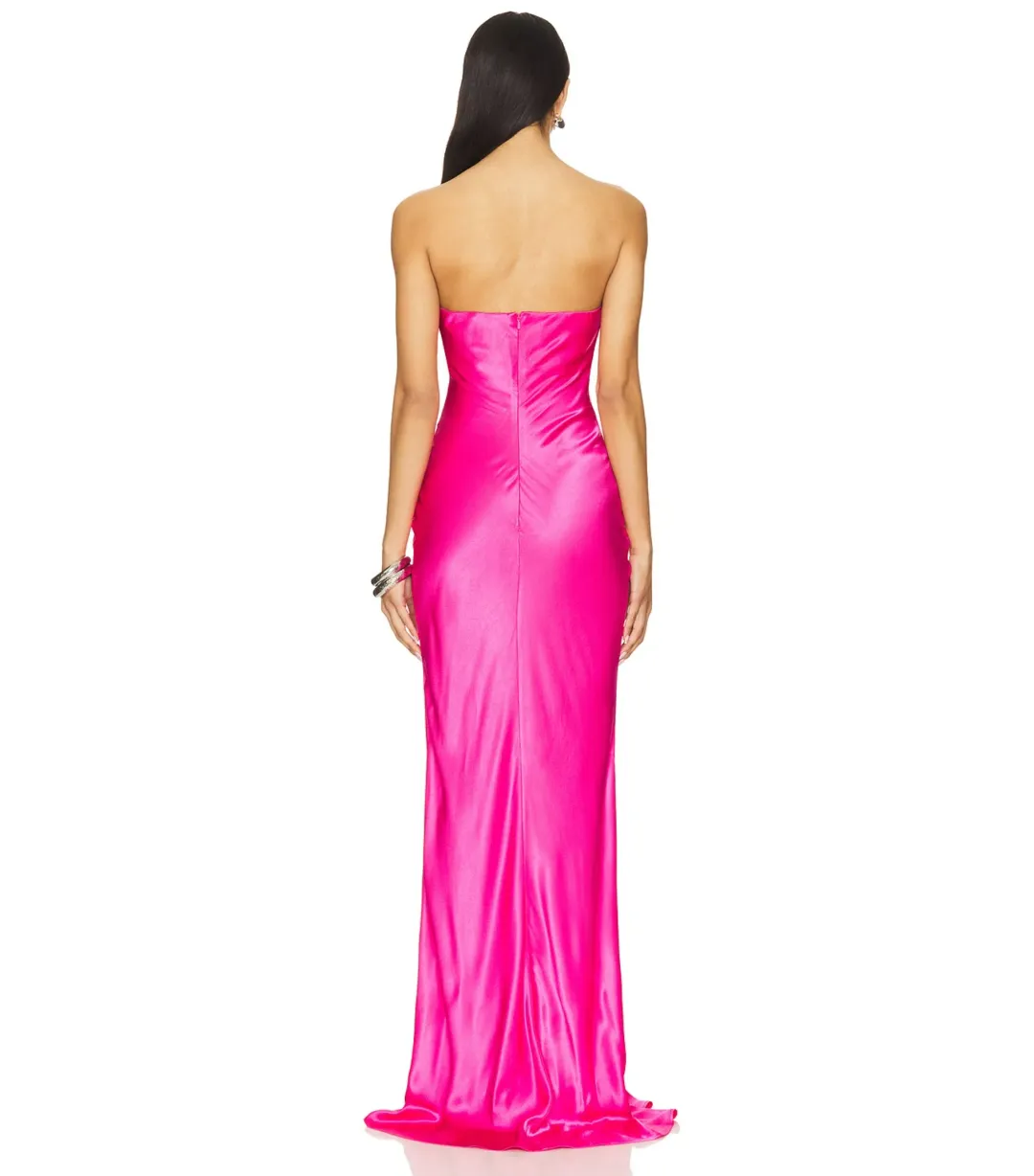 Rachel Gilbert Fiorella Gown Pink Size AU 10 for rent on The Volte - main image