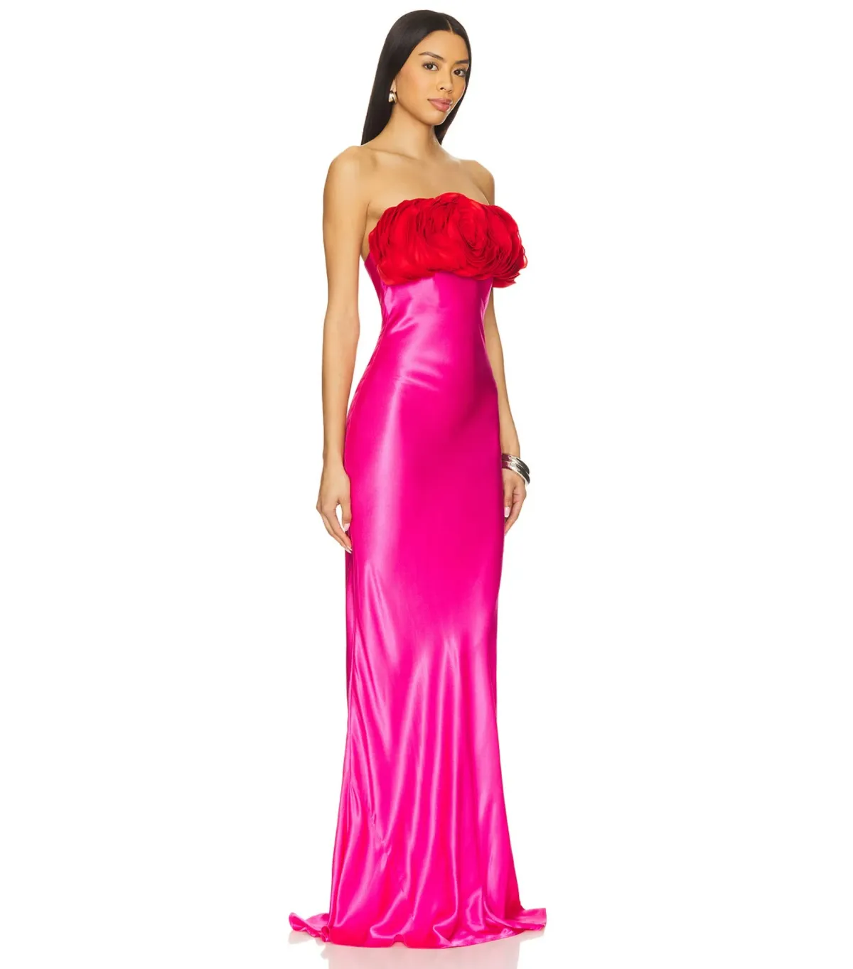Rachel Gilbert Fiorella Gown Pink Size AU 10 - Image 2