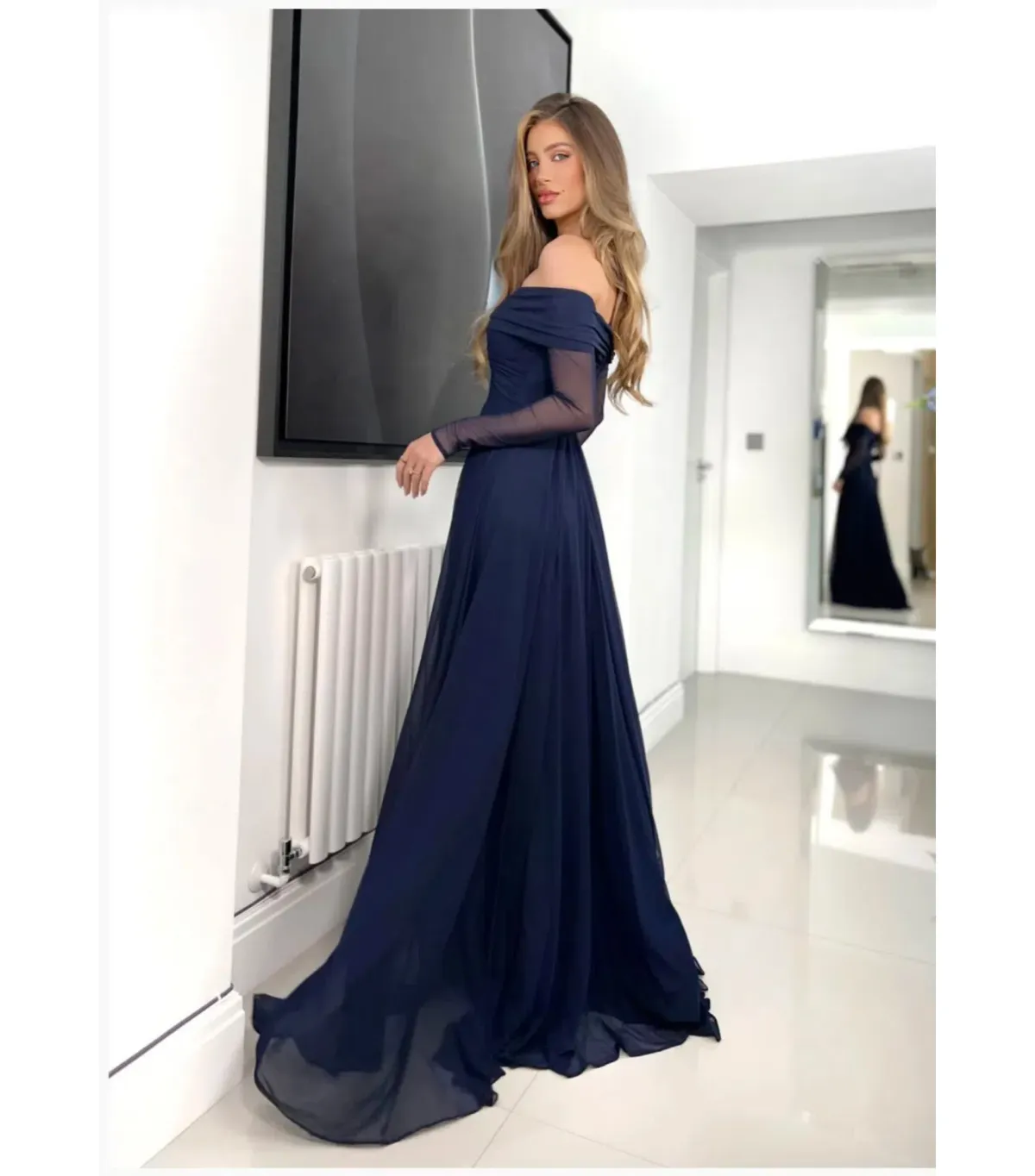 Jadore Mila JX6032 Gown Navy Size AU !4 - Image 2