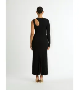 Sheike Camille Midi Dress Black Size AU 12 for rent on The Volte - image 3