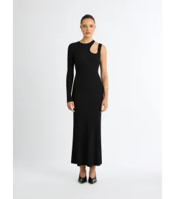 Sheike Camille Midi Dress Black Size AU 12 for rent on The Volte - image 4