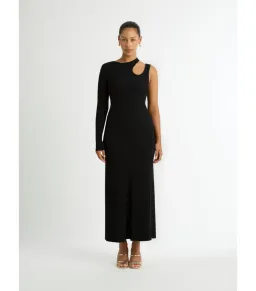 Sheike Camille Midi Dress Black Size AU 12 for rent on The Volte - image 1