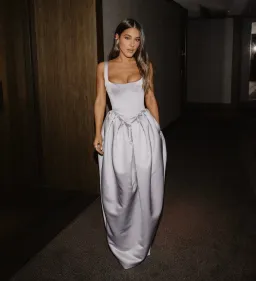 Effie Kats Florentino Gown Pale Blue Size S / AU8 for rent on The Volte - image 1